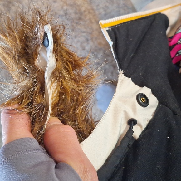 Cream w/ denim detail, Women's x-sm 686 Snow Sports Jacket 15k mm Waterproof - Picture 10 of 16